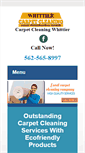 Mobile Screenshot of carpetcleaning-whittier.com